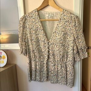 Flowery Women's Top - Multicolor